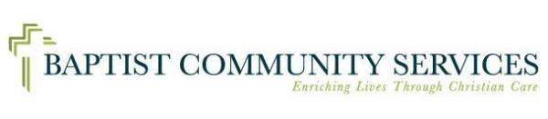 BAPTIST COMMUNITY SERVICES Logo